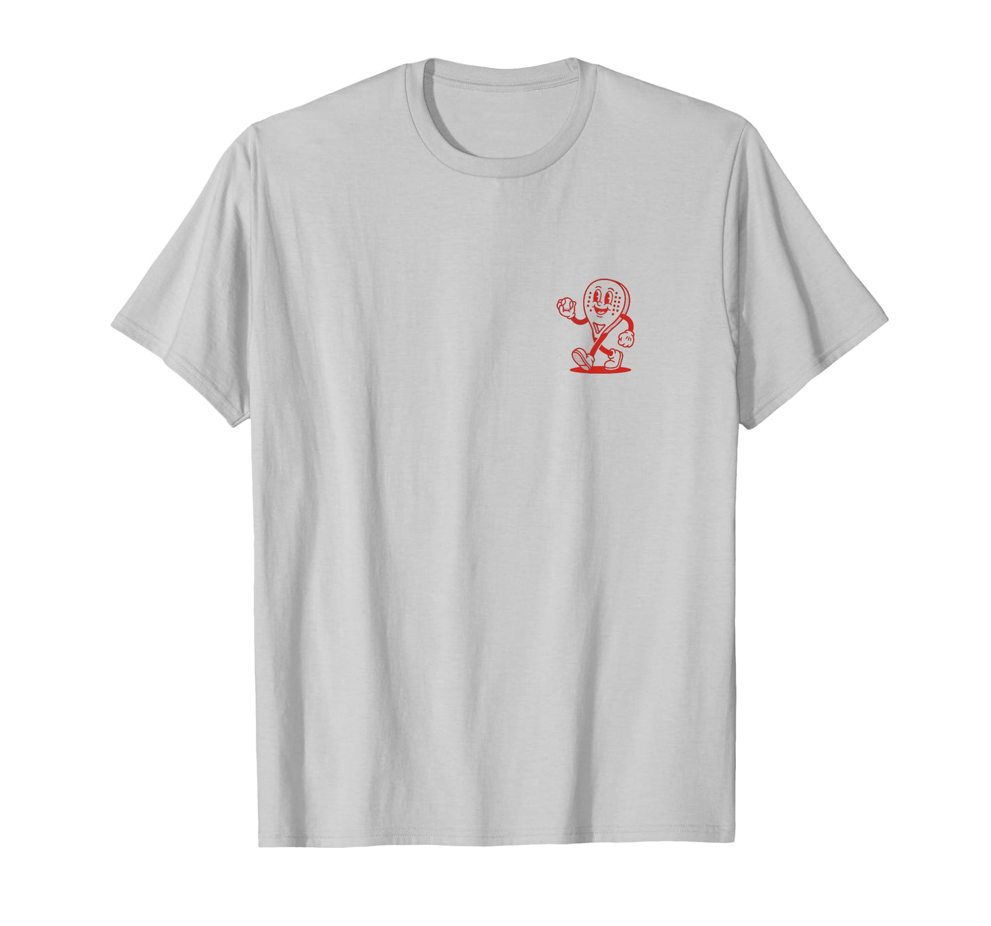 Funny Padel The Glass Shirt Retro Mascot Padel Tennis Player T-Shirt