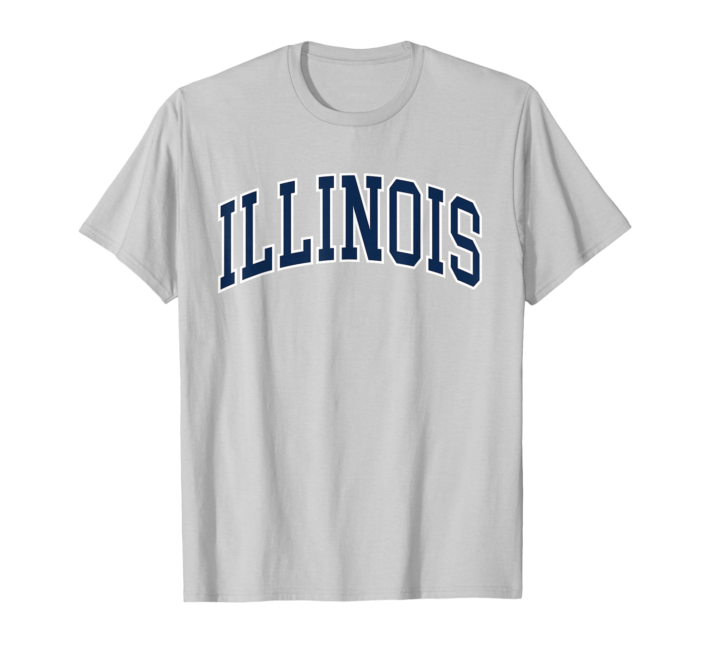 Retro Illinois Tee Vintage Illinois Orange Blue Throwback IL T-Shirt