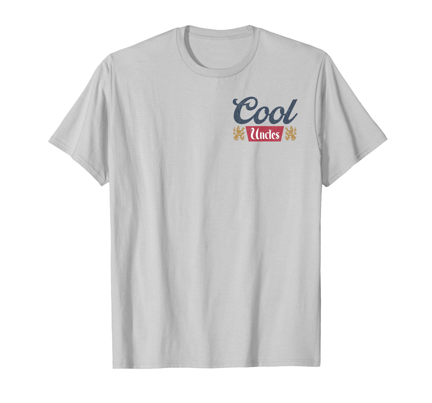 Cool Uncles Club Best Uncle Ever Funny Pocket Fathers Day T-Shirt