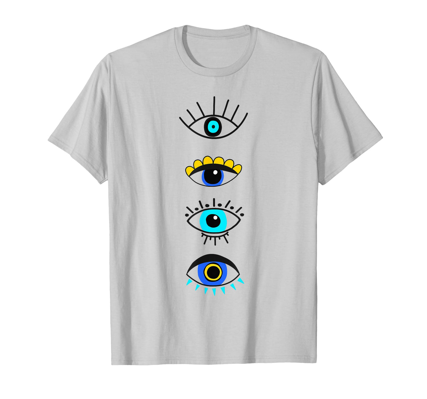 Evil Eye Curse Protection Seeing Eyes Nazar Mati Evil Eye T-Shirt
