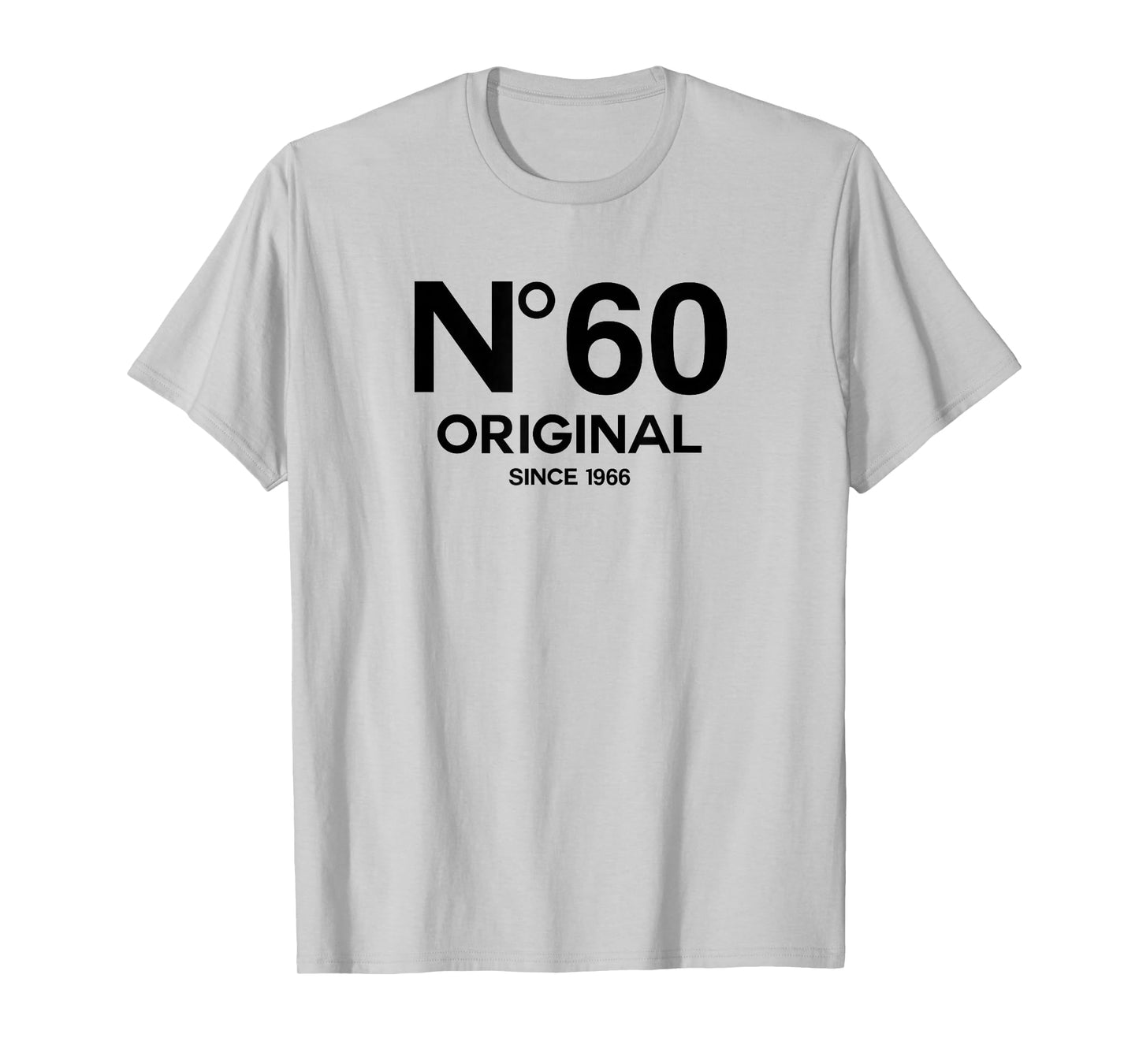 No 60 Original 60th Birthday Born in 1966 Sixtieth Retro T-Shirt
