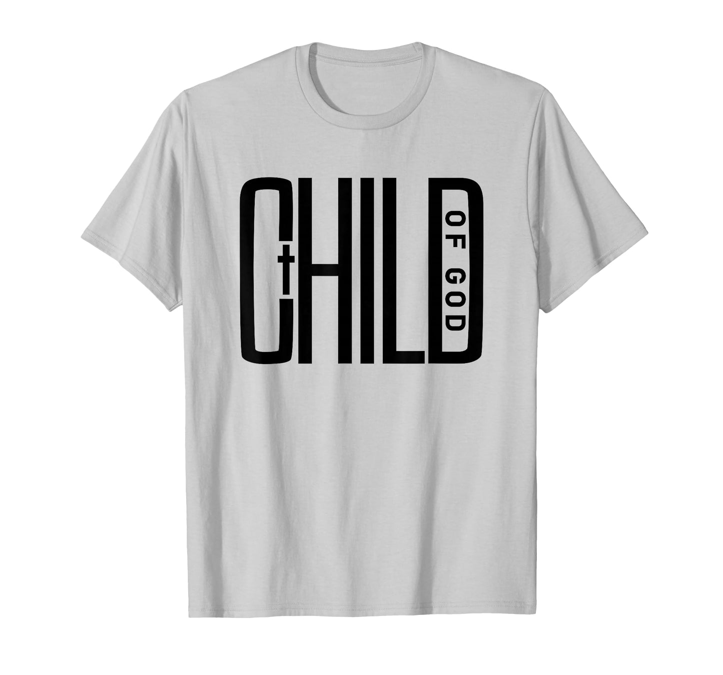 Child of God - Inspirational Christian Faith, Cross Graphic T-Shirt