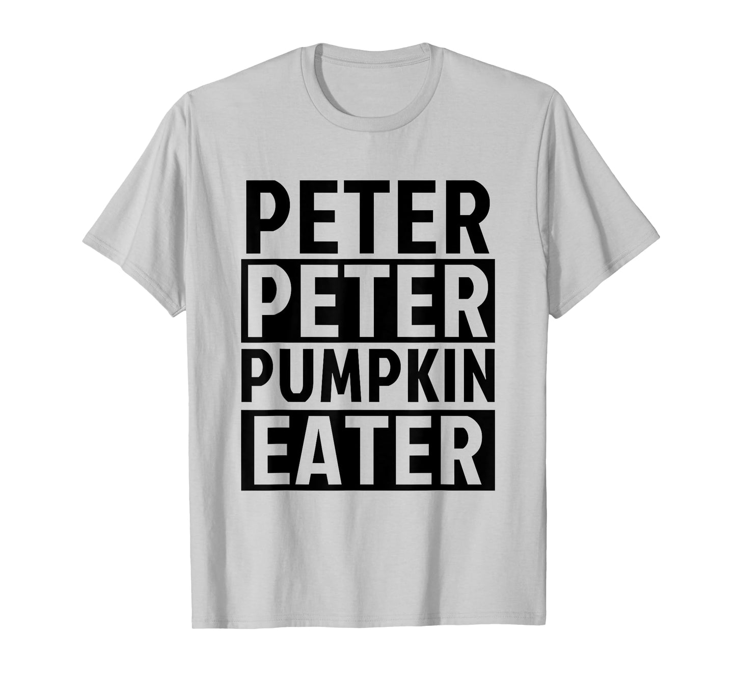 Halloween Couples Costumes for Adults Peter Pumpkin Eater T-Shirt