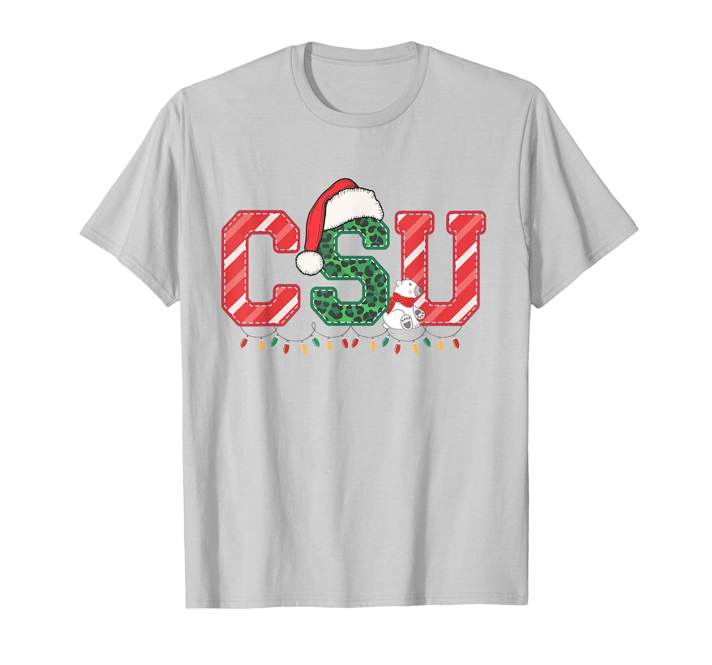 CSU Nurse Christmas Cardiac Service Unit Nurse RN CVICU T-Shirt