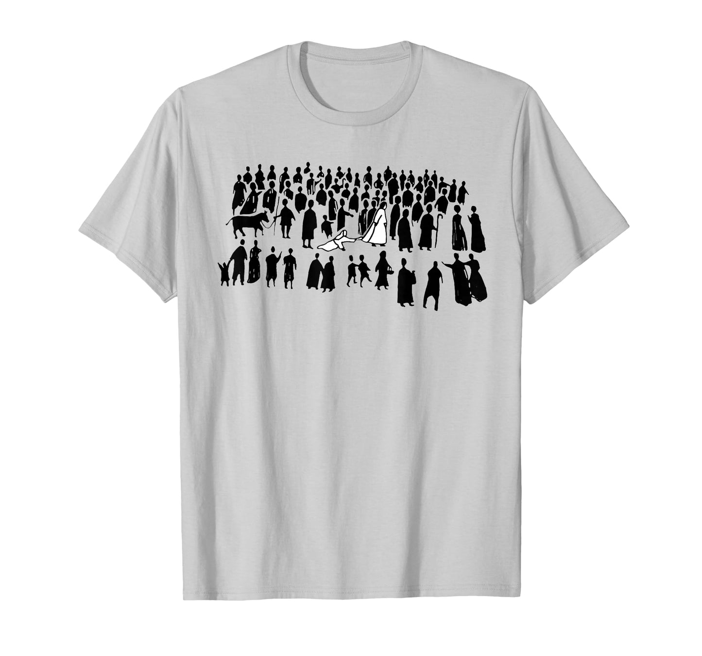 Retro By His Wounds Christian T-Shirt