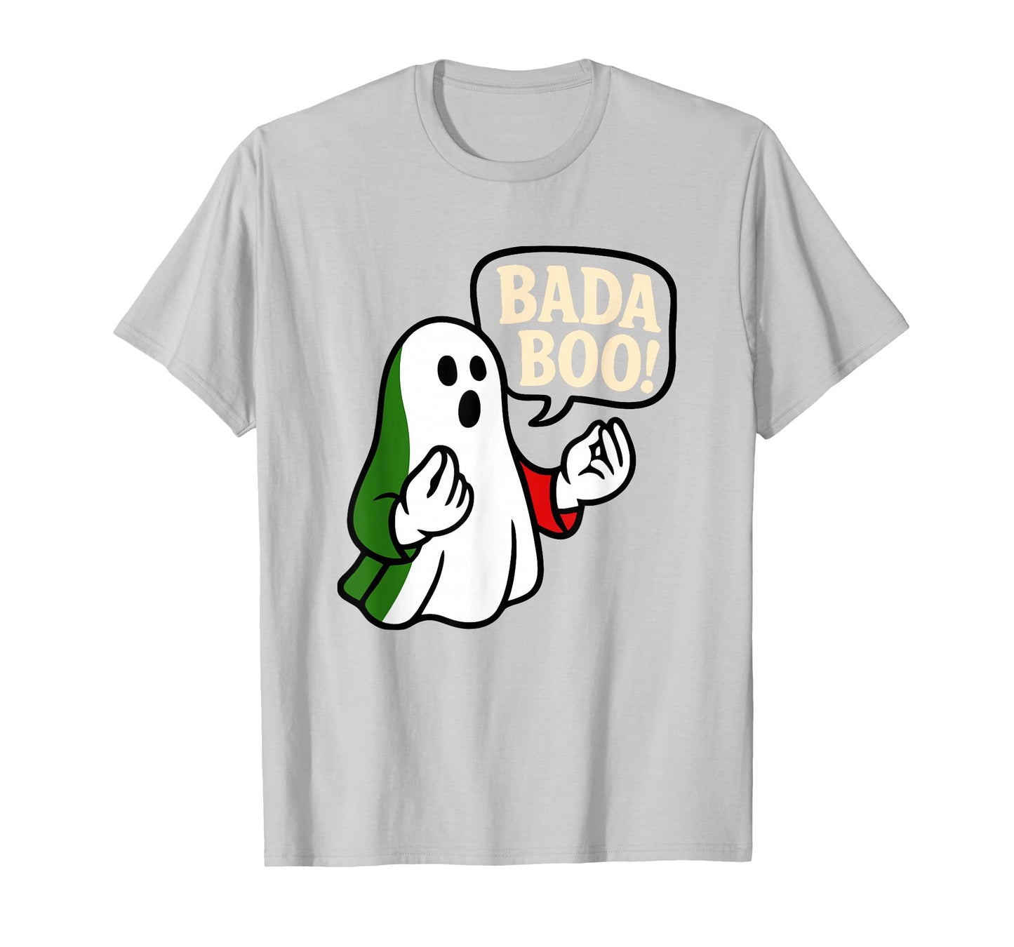 Bad Boo Cute Italian Ghost Italy Halloween T-Shirt