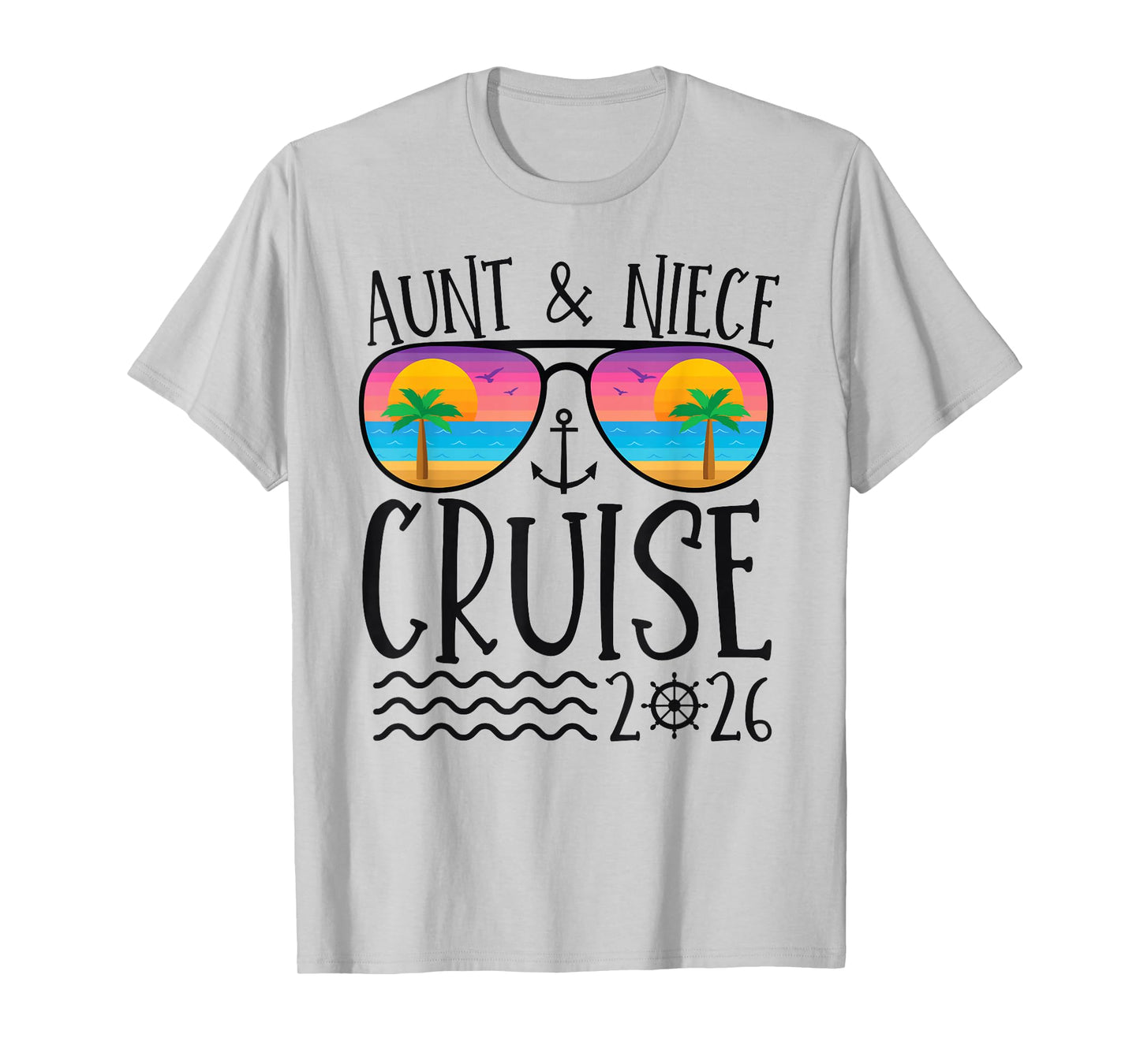 Aunt Niece Cruise Trip 2026 Summer Vacation Matching Family T-Shirt