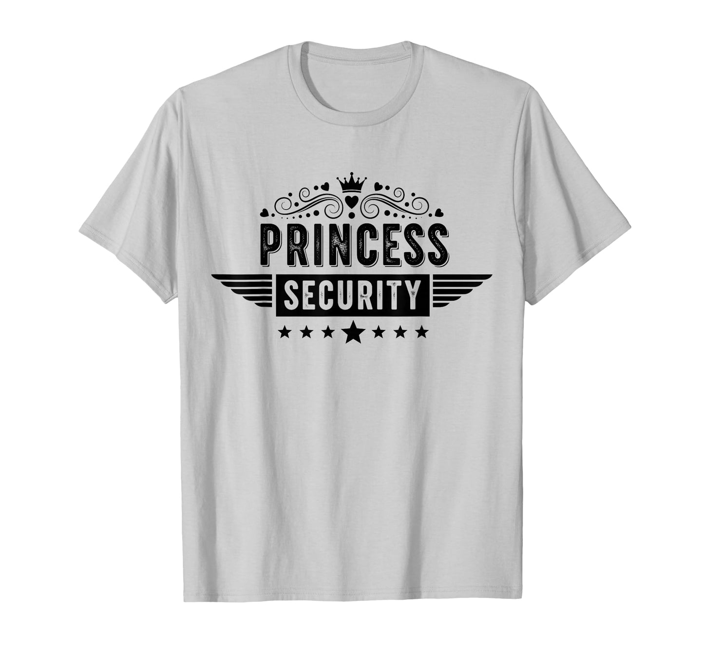 Princess Security Protection Castle Royal Birthday Girls T-Shirt