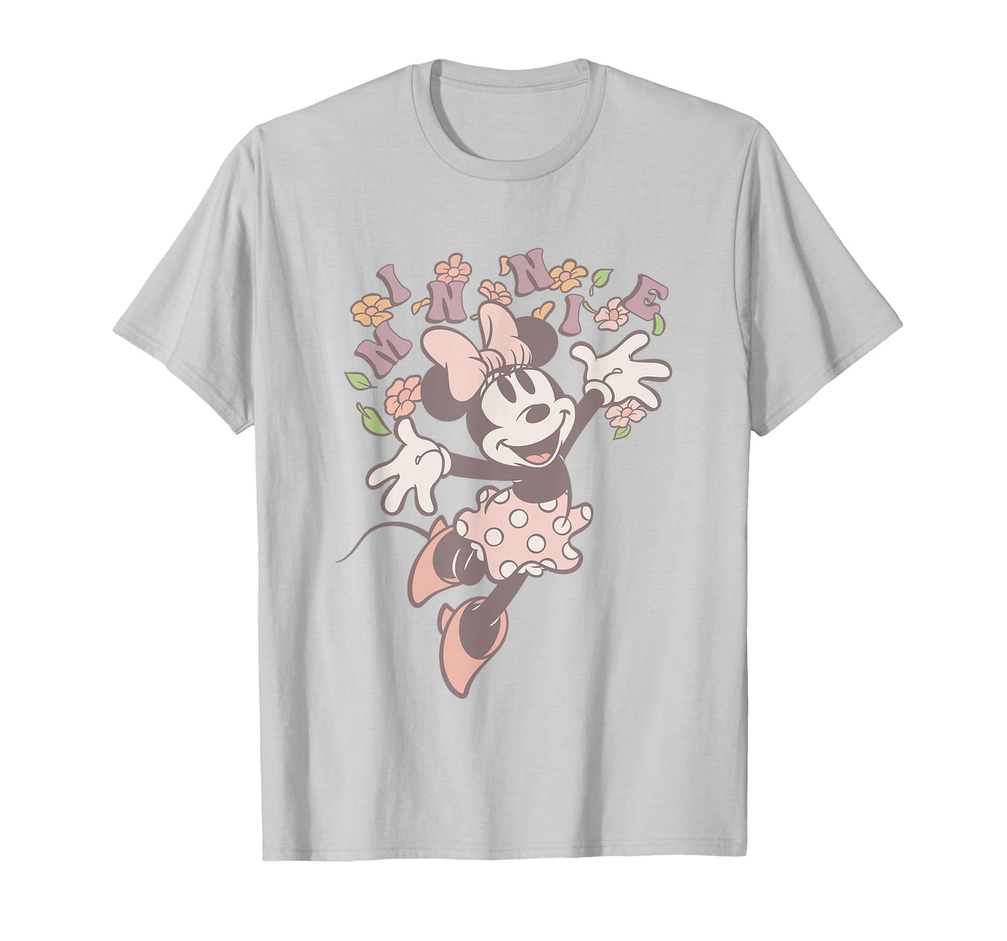Disney Minnie Mouse Classic Minnie With Flowers T-Shirt