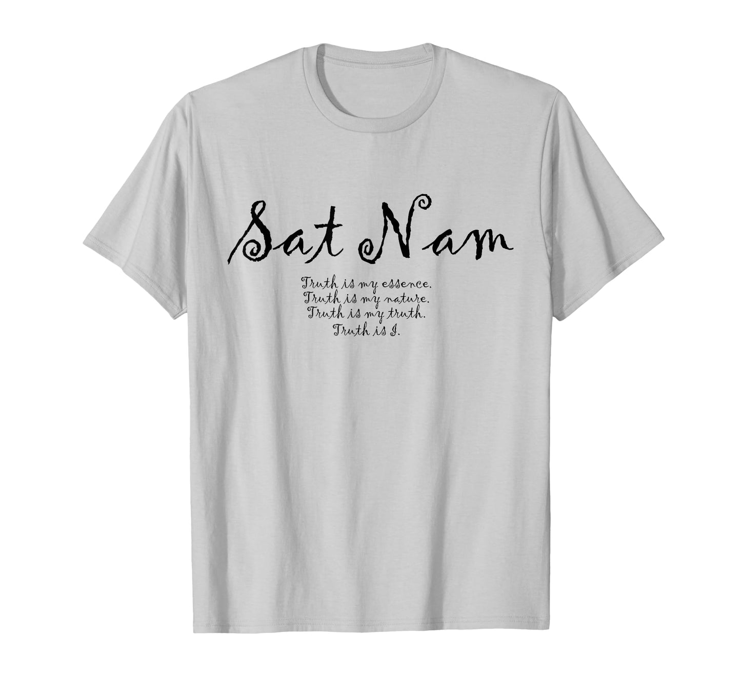 Sat Nam Affirmations Meditation Kundalini Yoga T-Shirt