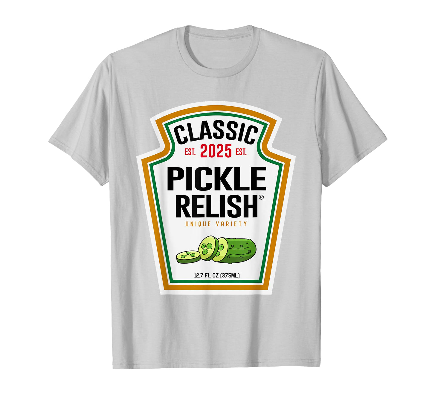 Pickle Relish DIY Halloween Condiment Costume Matching Funny T-Shirt