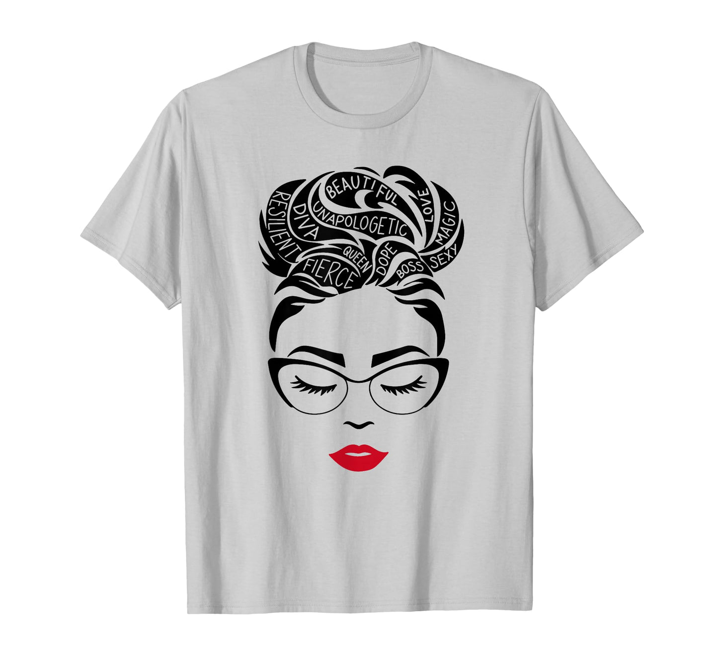 Afro Black Women African Black History Month Melanin Africa T-Shirt