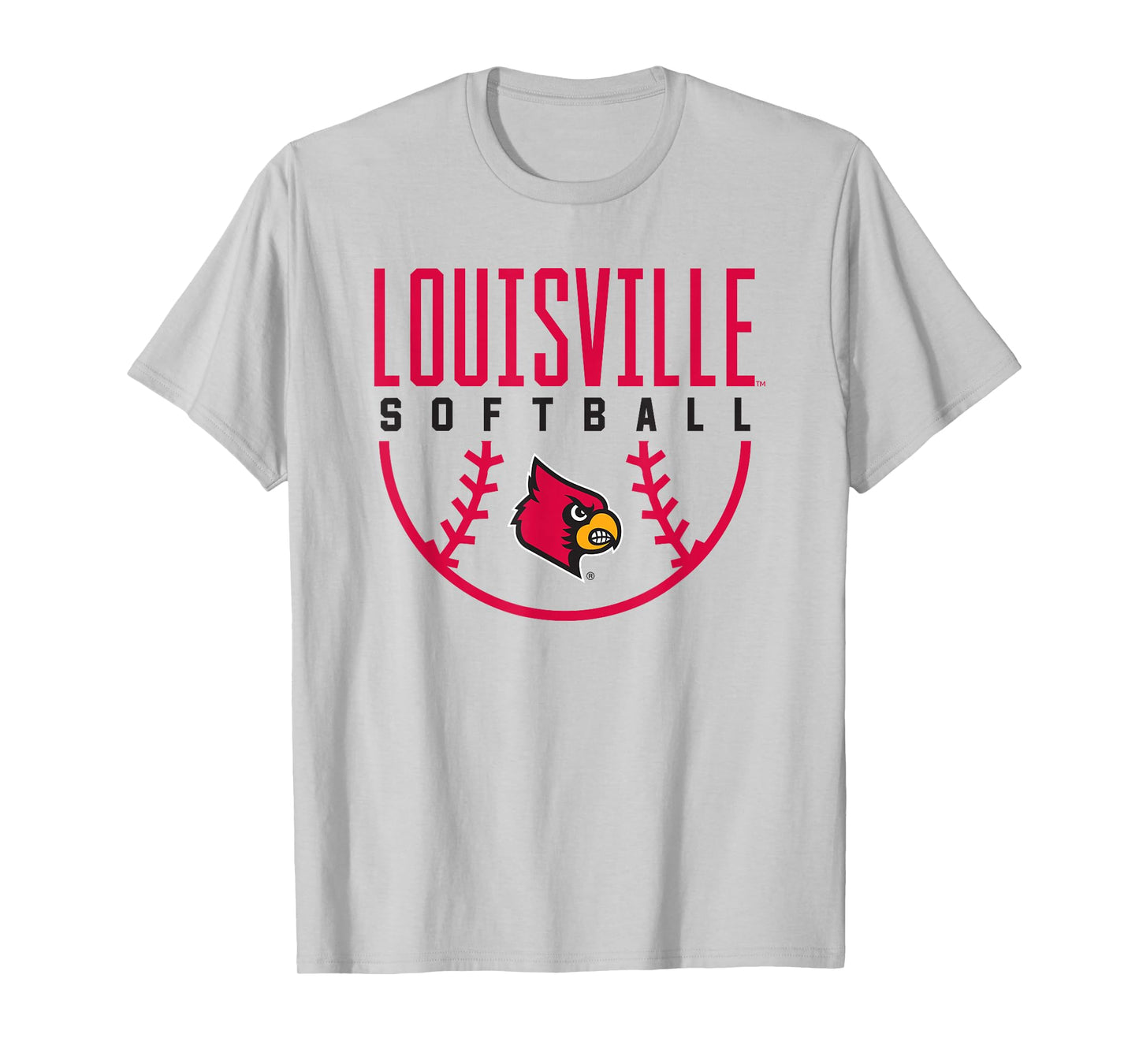 University of Louisville Cardinals Softball Arch T-Shirt