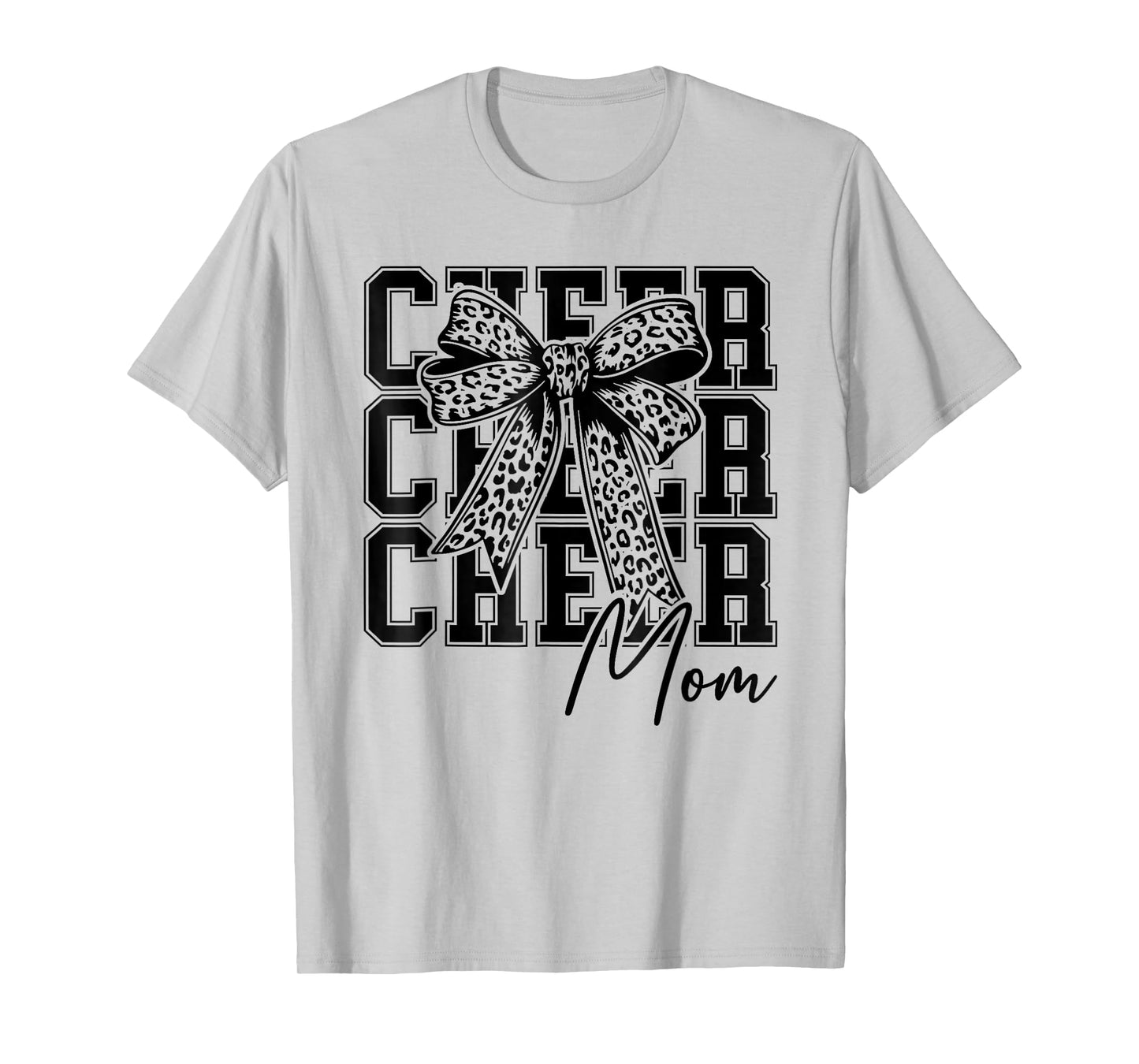 Cheer Mom Cheerleader Mom Cheer Mama Biggest Fan Mothers Day T-Shirt