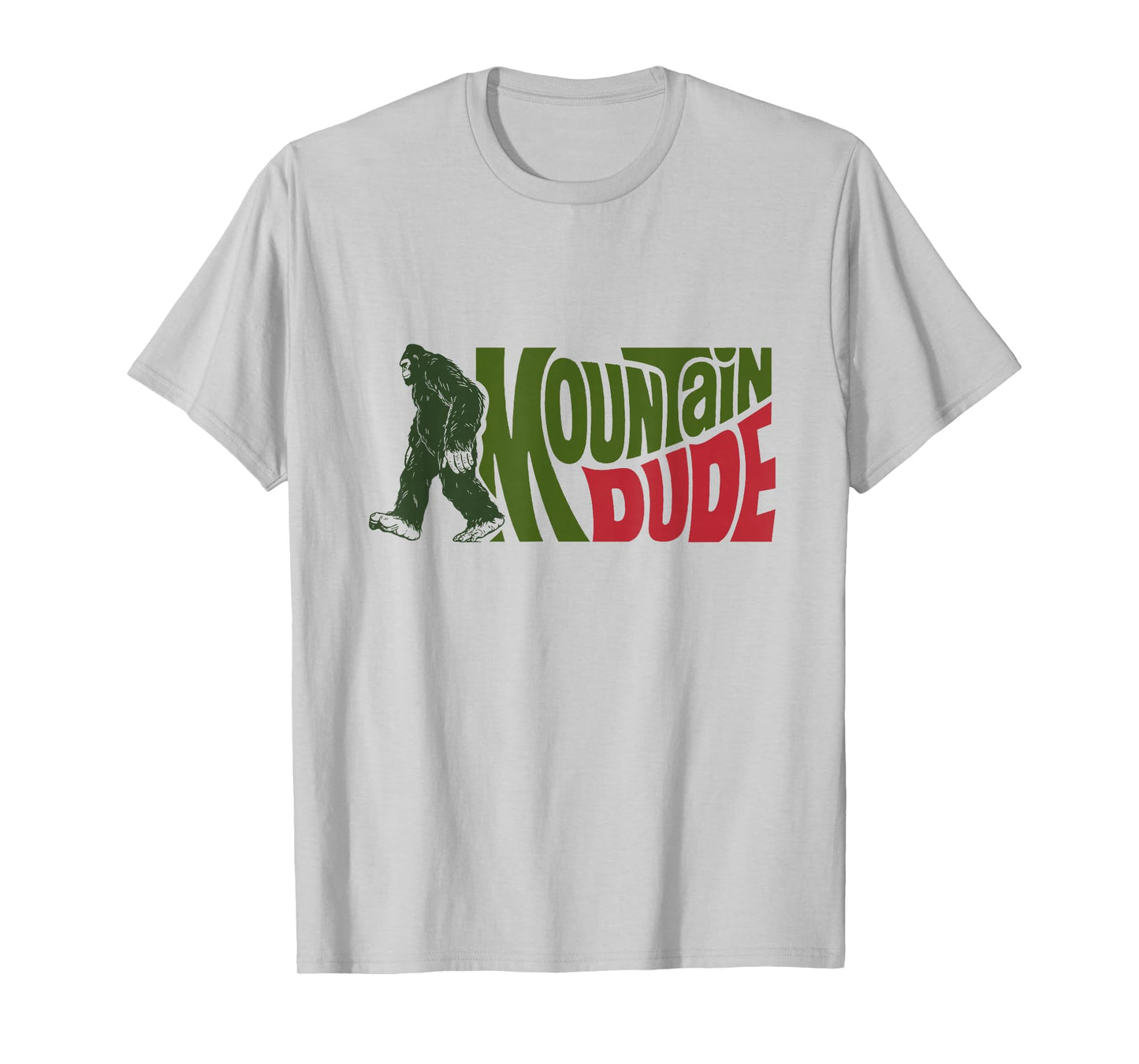 Mountain Dude Funny Bigfoot Sasquatch Hiking Gift T-Shirt