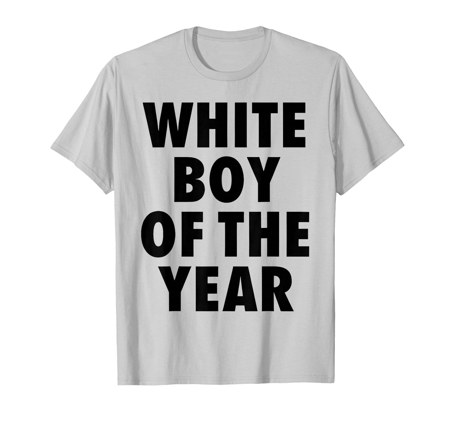 White Boy of The Year for Men Boys Kids Funny Graphic T-Shirt
