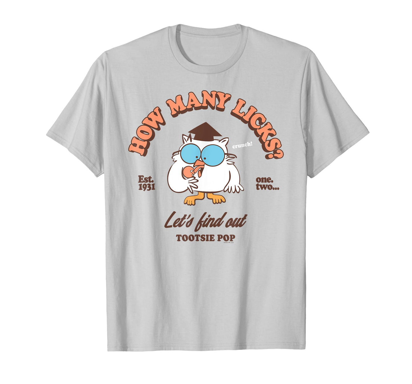 Tootsie Pops Let's Find Out Mr. Owl Sucker Candy T-Shirt