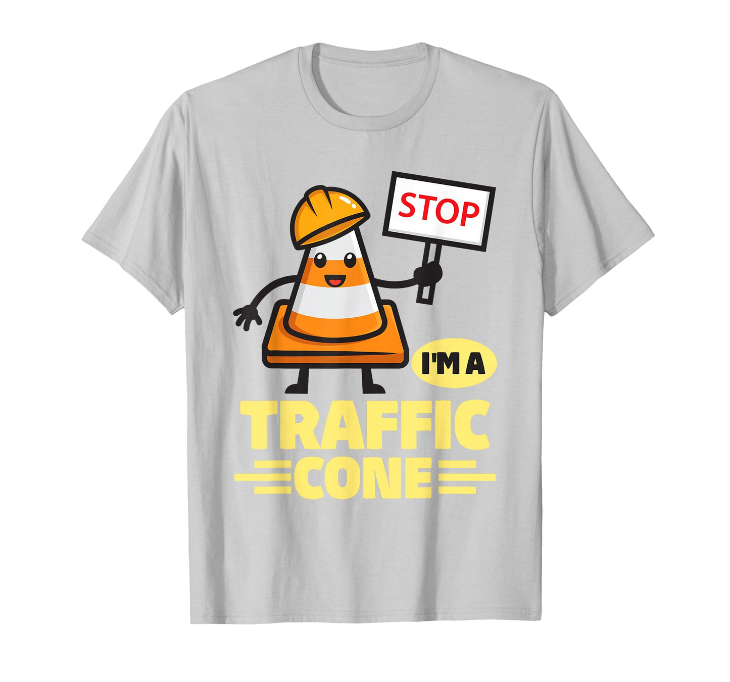 I'm A Traffic Cone Halloween Costume T-Shirt