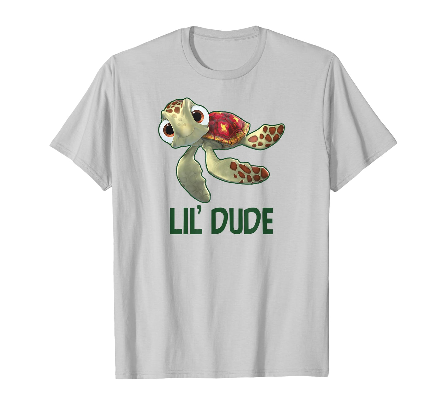 Disney Pixar Finding Nemo Lil' Dude Cool Son Big Chest Logo T-Shirt
