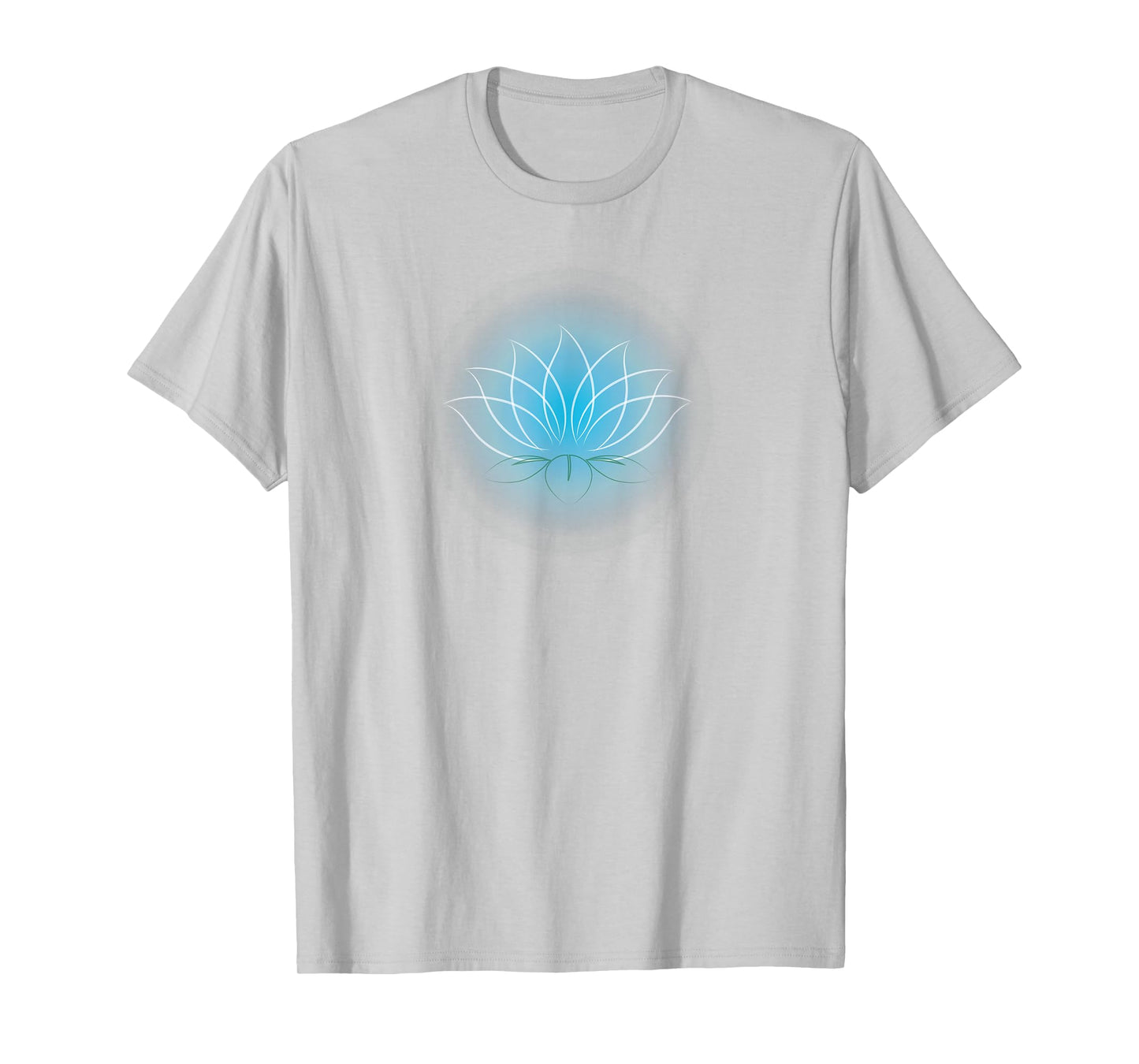 Lotus Flower Sky Blue T-shirt