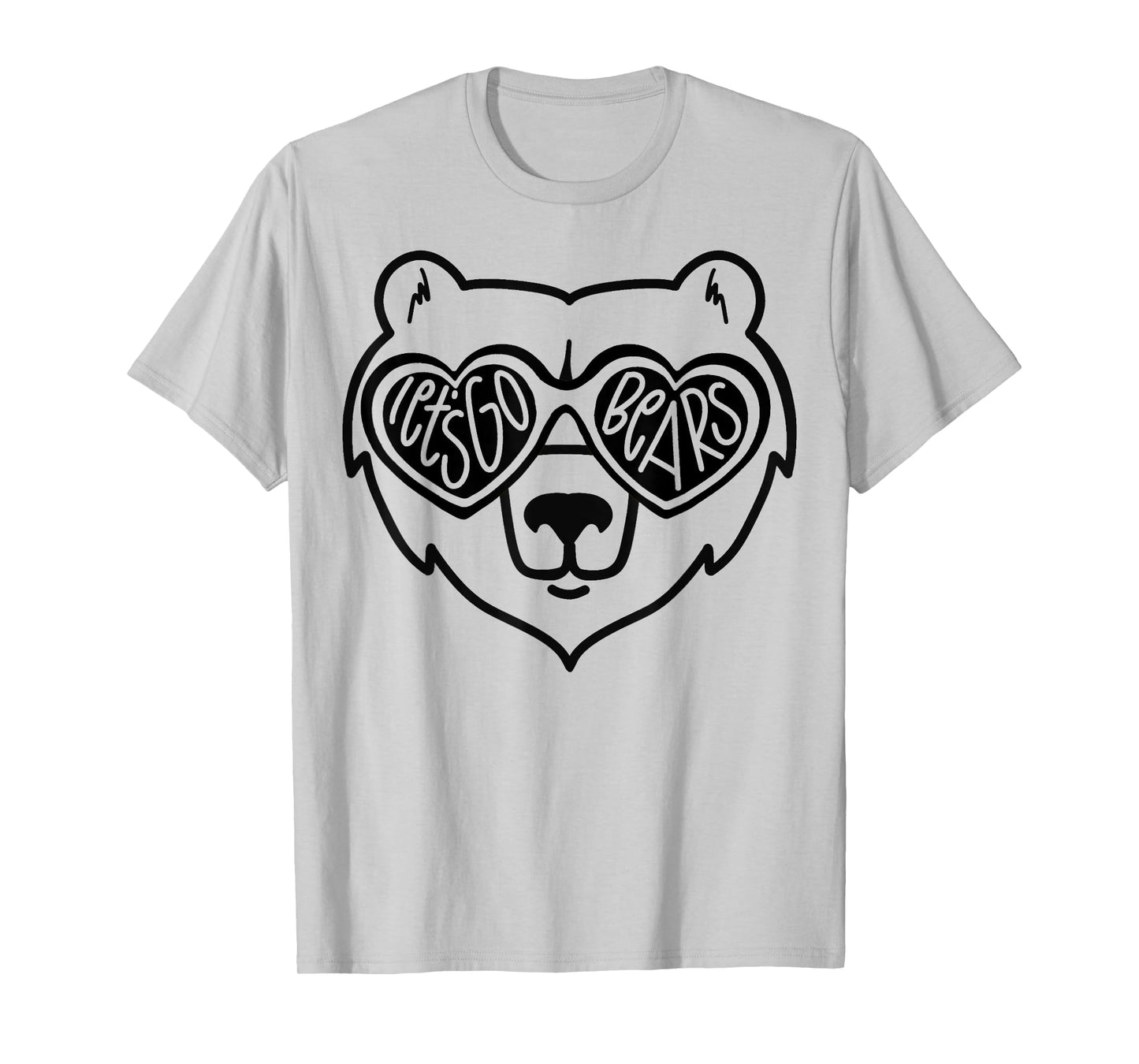 Bears School Sports Fan Team Spirit T-Shirt