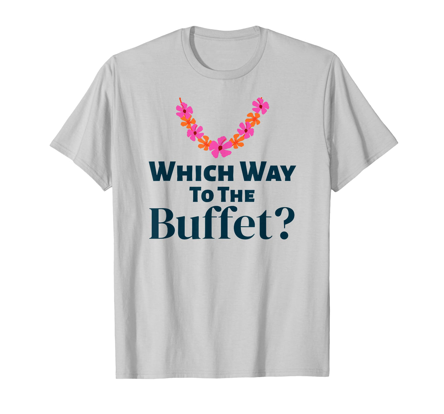 Tacky Tourist Which Way to The Buffet Halloween Costume T-Shirt