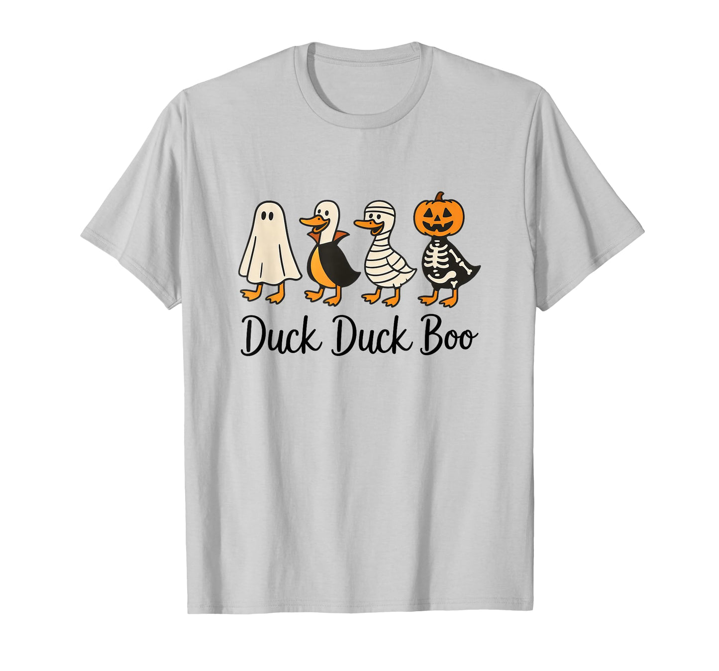 Duck Duck Boo Costume Funny Goose Halloween T-Shirt