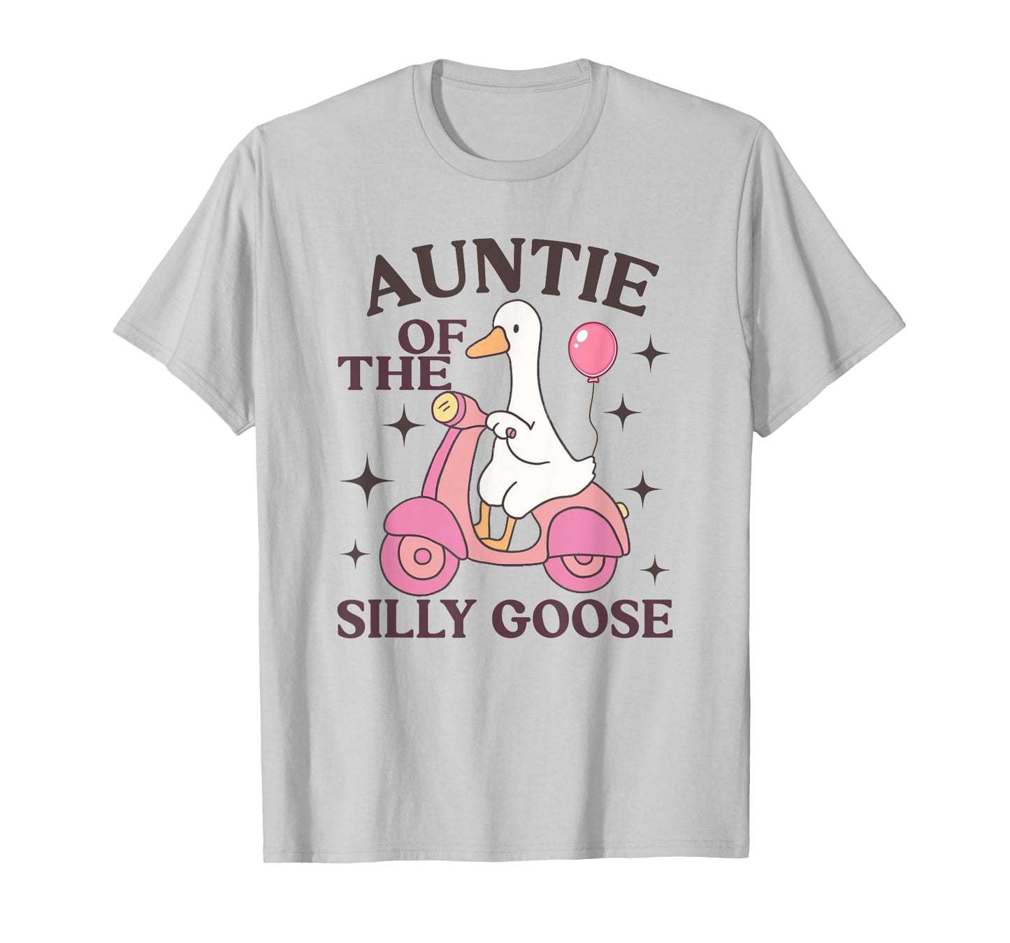 Auntie Goose On The Loose Funny Birthday Matching Family T-Shirt