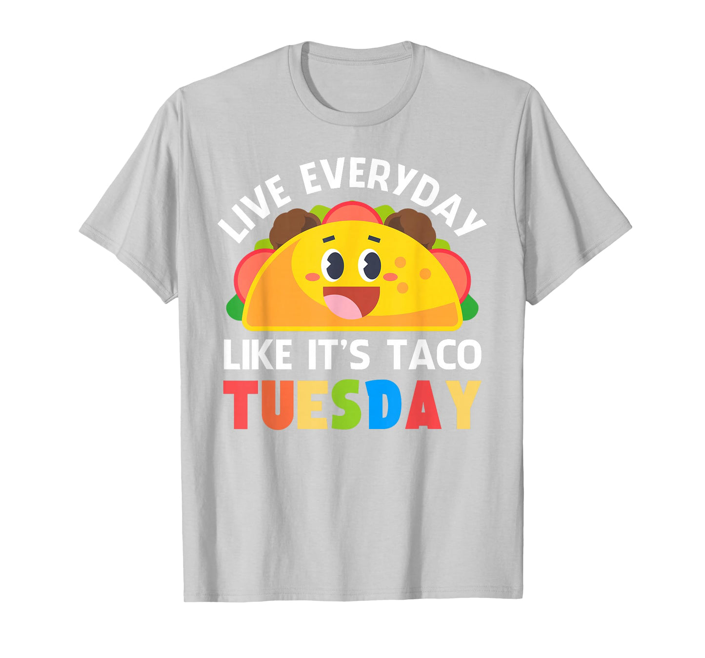 Taco Shirt Women Kids Boys Girls Everyday Like Taco Tuesday T-Shirt
