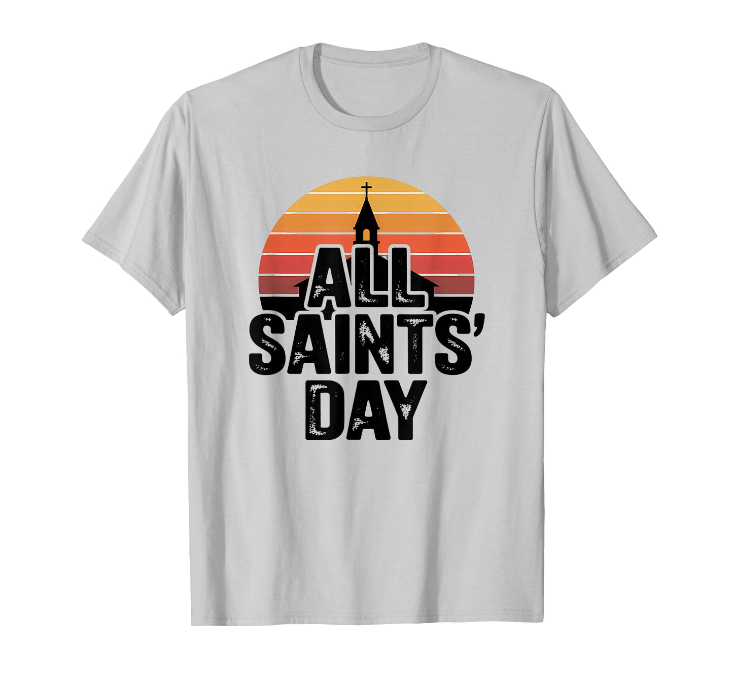 All Saints’ Day Church Sunset T-Shirt