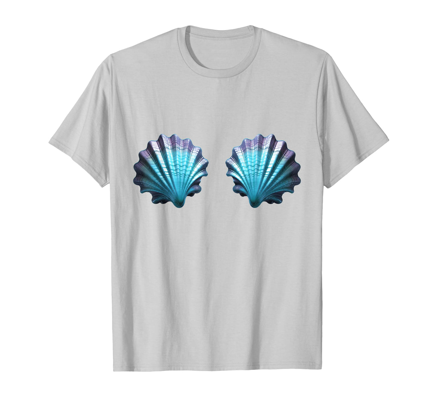 Mermaid, sea, shell, bra, costume, Carnival, party, outfit T-Shirt
