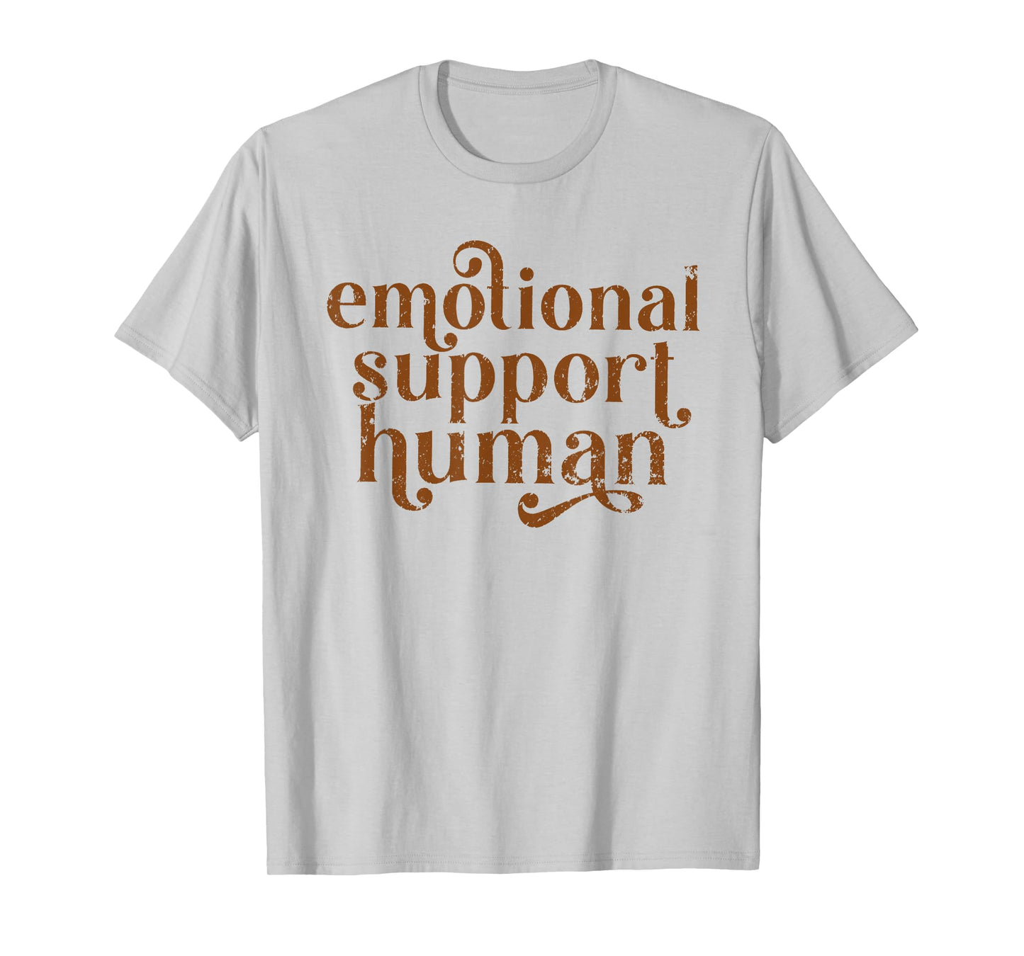 Emotional Support Human Graduation New Therapist Credentials T-Shirt