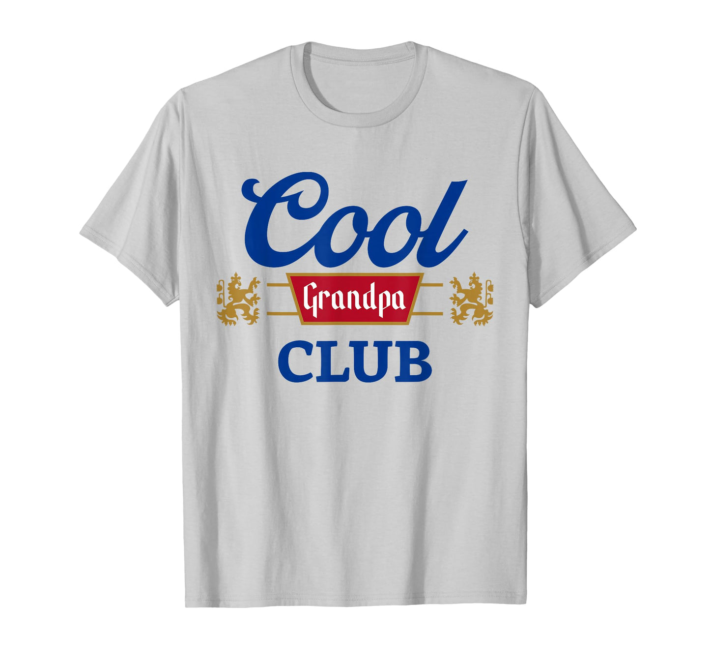 Retro Cool Grandpa Club Family Matching Father's Day for Men T-Shirt
