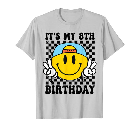 It's My 8th Birthday 8 Years Old Boys Bruh I'm 8 Eight Party T-Shirt