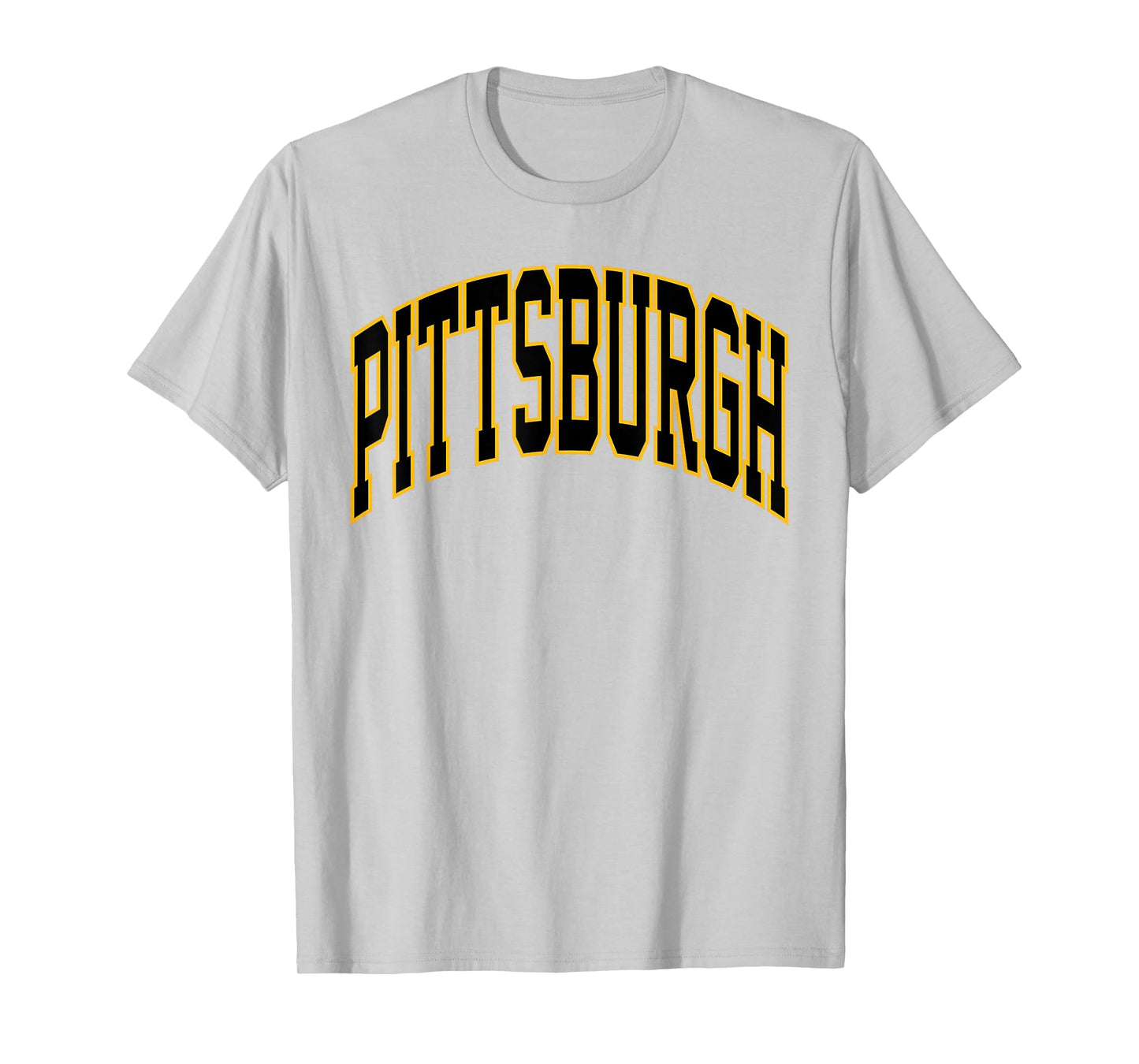 Retro Pittsburgh Throwback Classic Pittsburgh Black Gold Tee T-Shirt
