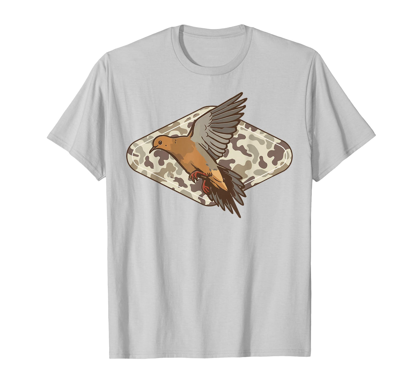 Dove Hunting Old Camo Hunter Camouflage Men Dad Grandpa Gift T-Shirt