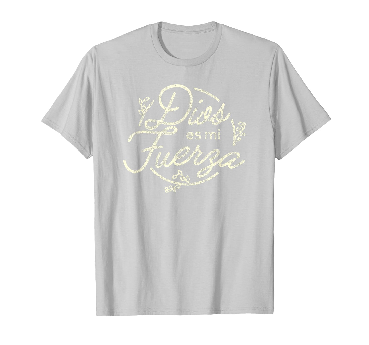 Dios es me Fuerza Camisa | Christian Shirts in Spanish