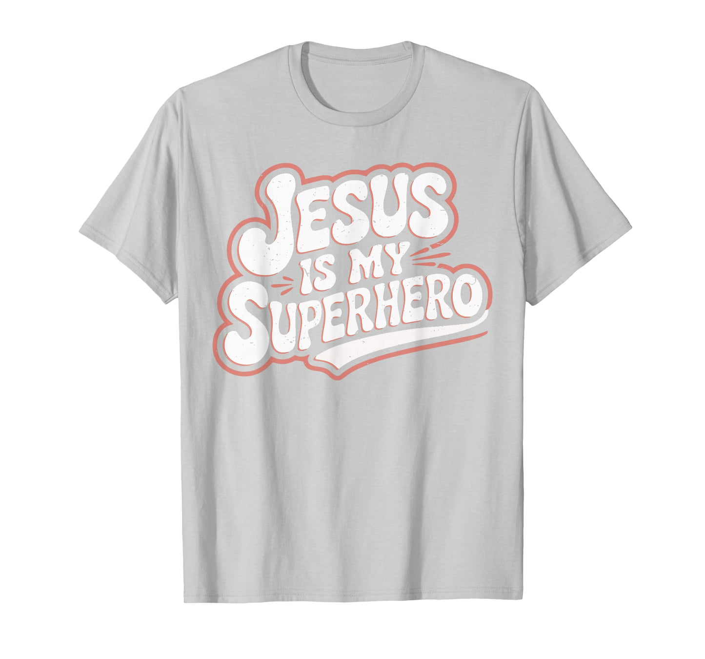 Toddler Girls Jesus is My Superhero Christian Sister God Mom T-Shirt