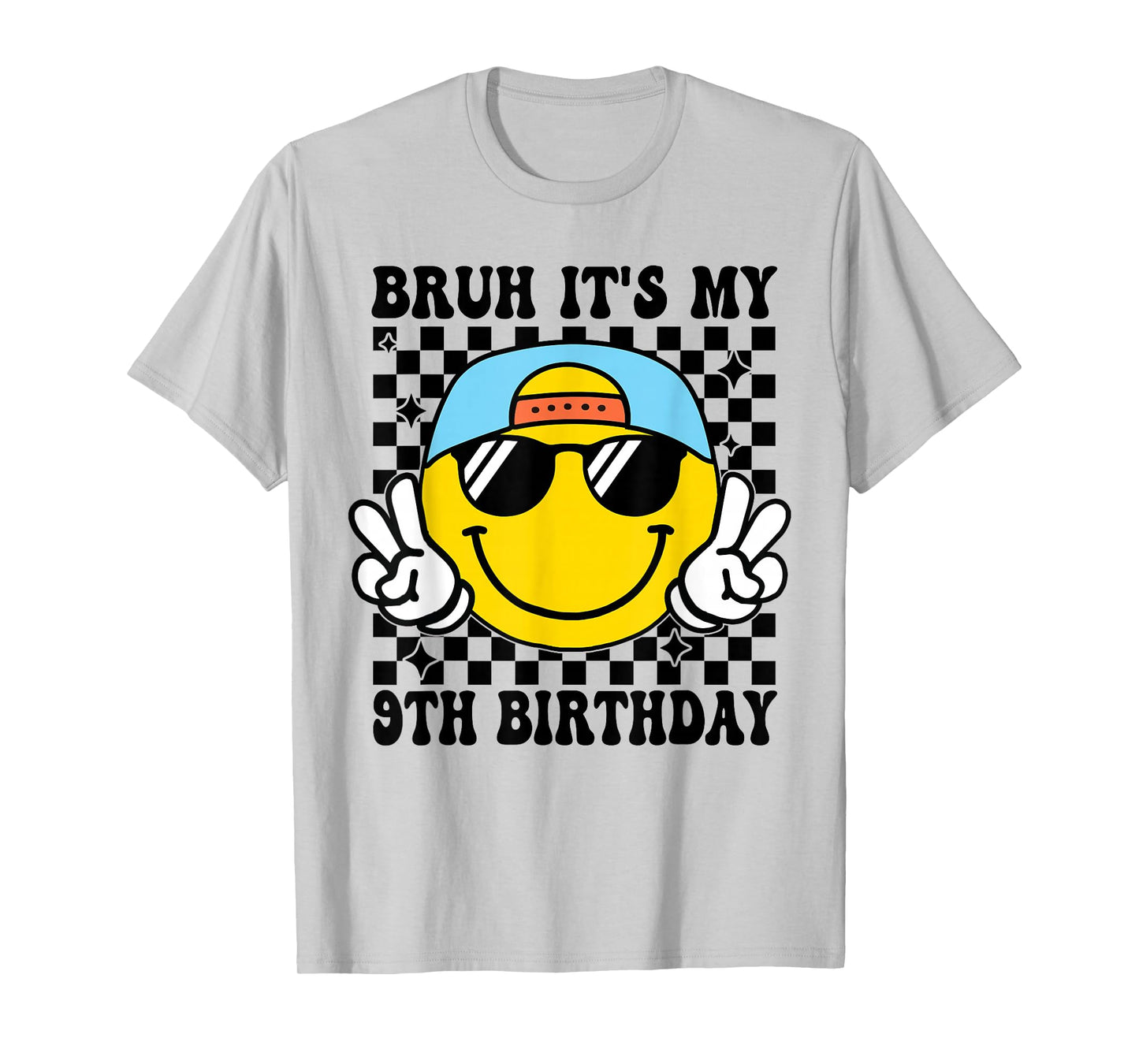 Bruh It's My 9th Birthday 9 Year Old Birthday Boys Girls T-Shirt