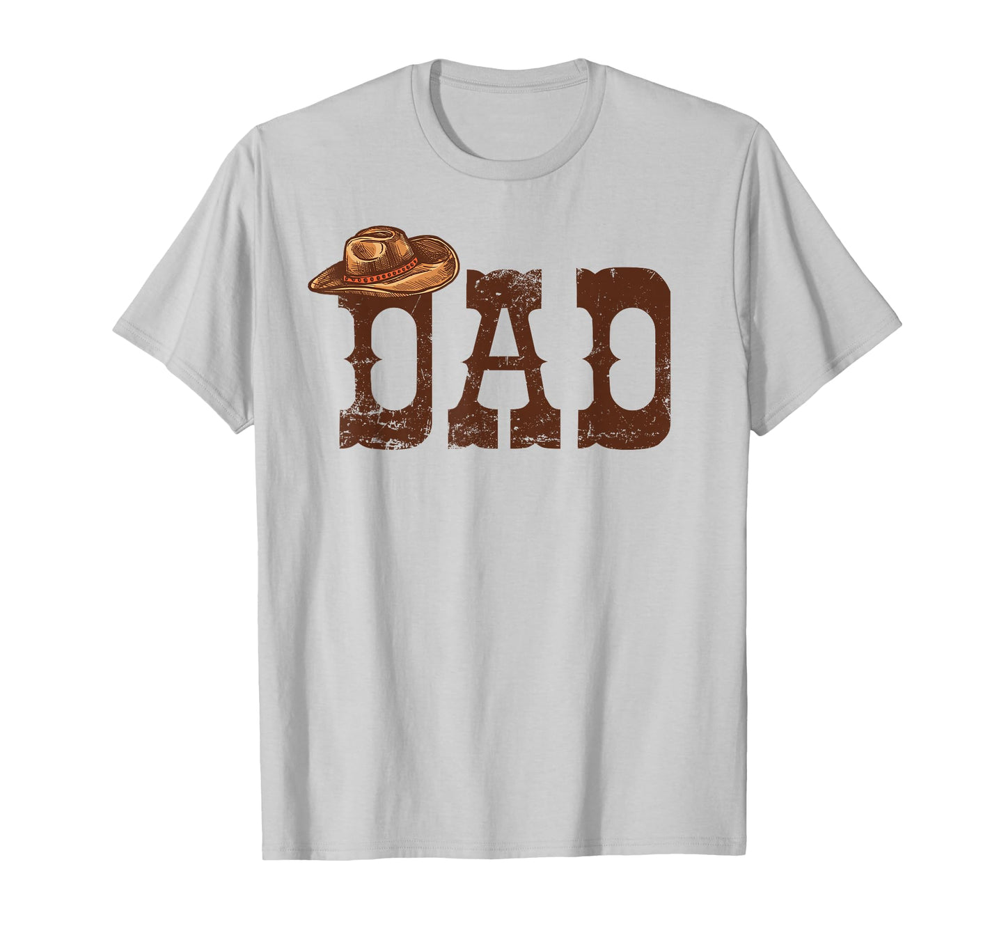 Dad Western Family Matching Birthday Cowboy Cowgirl T-Shirt