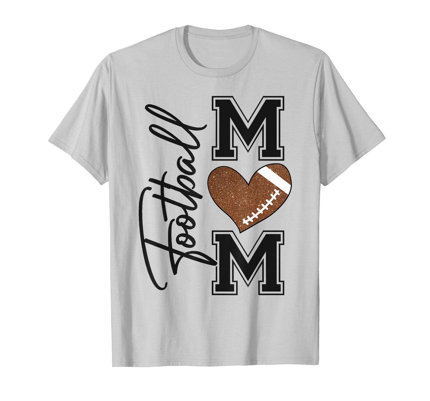 Football Mama Go Cheer Football Mom Game Day Mother's Day T-Shirt