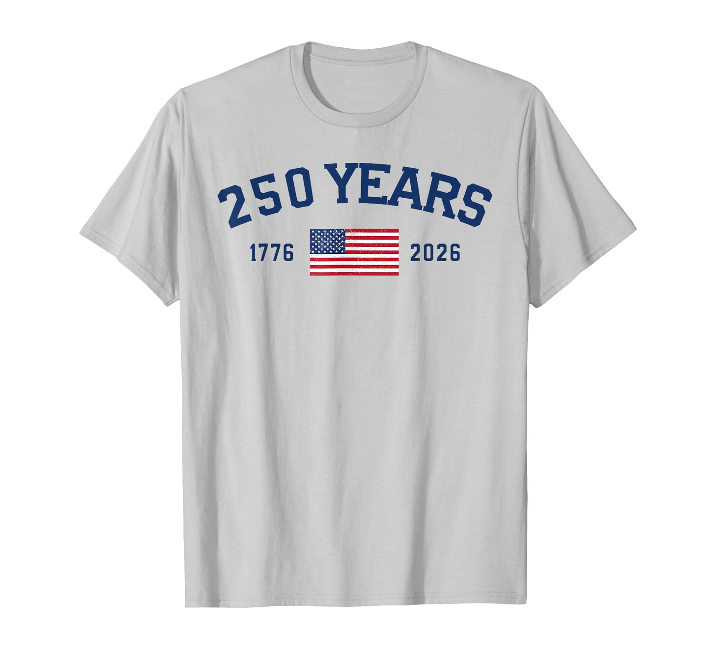 Years American Flag Anniversary USA Birthday for Men Women T-Shirt