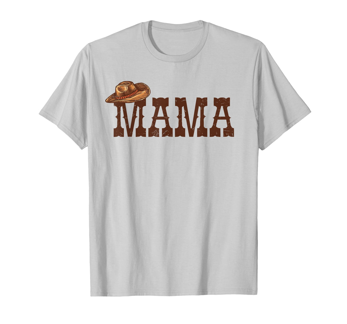 Mama Mom Western Family Matching Birthday Cowboy Cowgirl T-Shirt