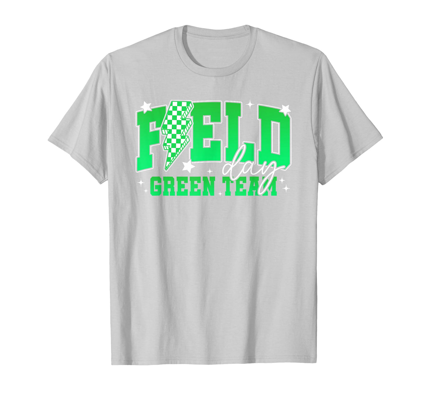 Field Day 2025 Green Team Field Trip Color Team Teacher Kid T-Shirt