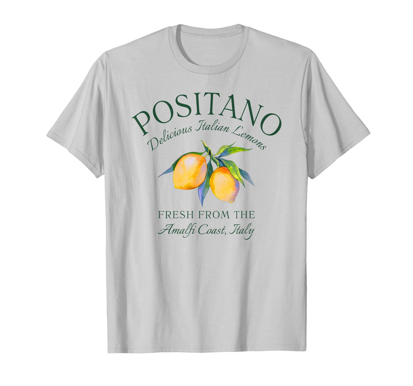 Positano Italy Amalfi Coast Italian Lemons Italian Town T-Shirt