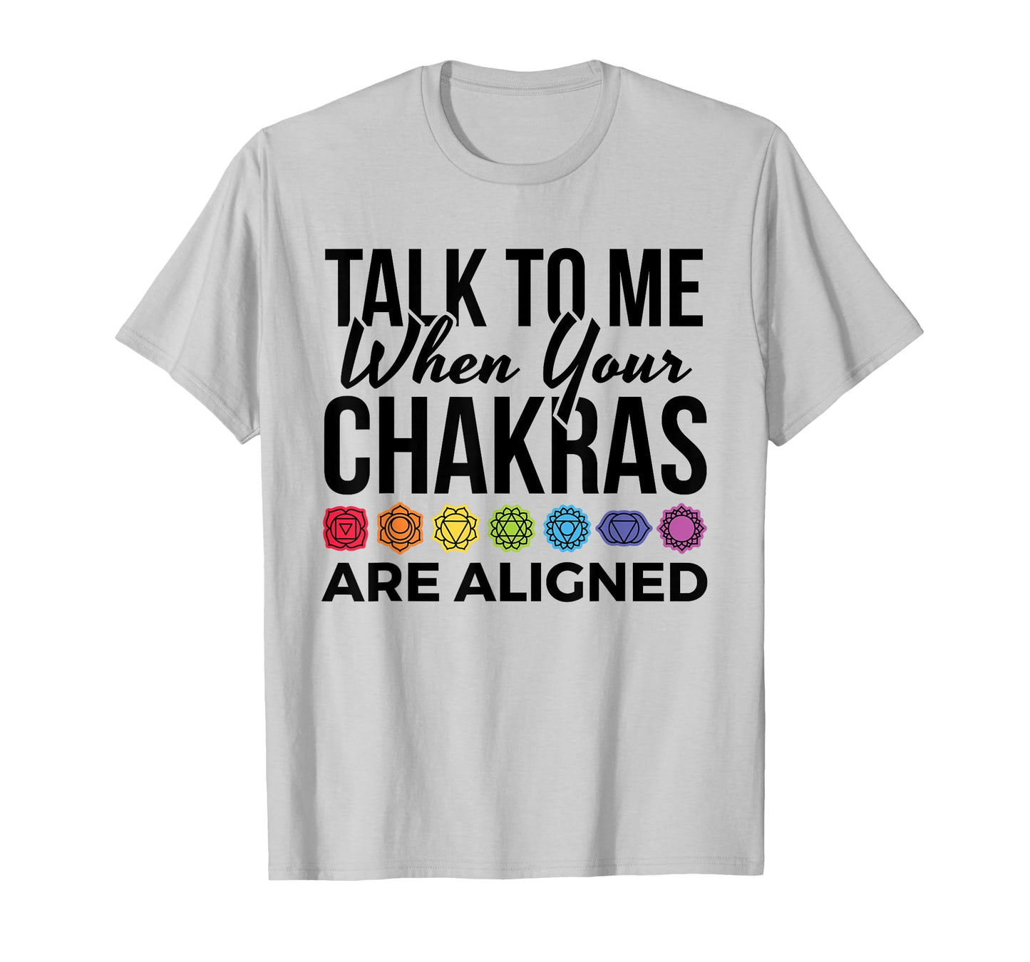 Chakra 7 Chakras Symbol Meditation Yoga T-Shirt
