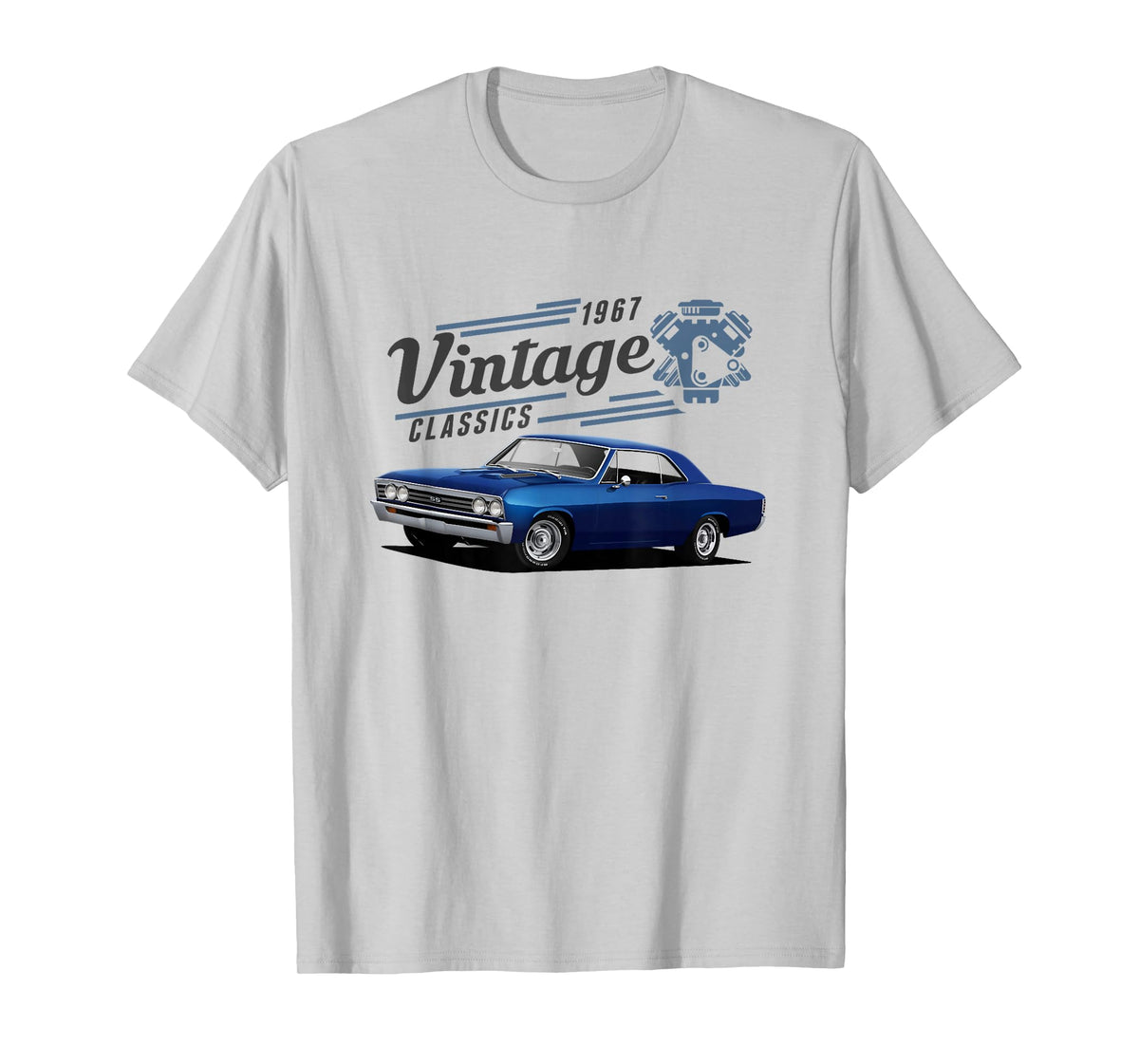 1967 67 Chevelle SS Trending Chevys Vintage Muscle Car T-Shirt