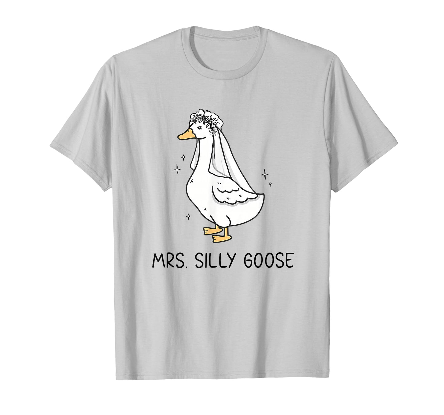 Bride To Be Wedding Silly Bride Goose Gettin' Loose T-Shirt