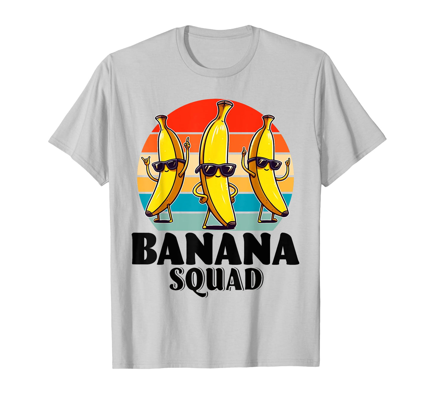 Bananas Shirt Men Women Cute Banana Gifts Funny Banana Squad T-Shirt
