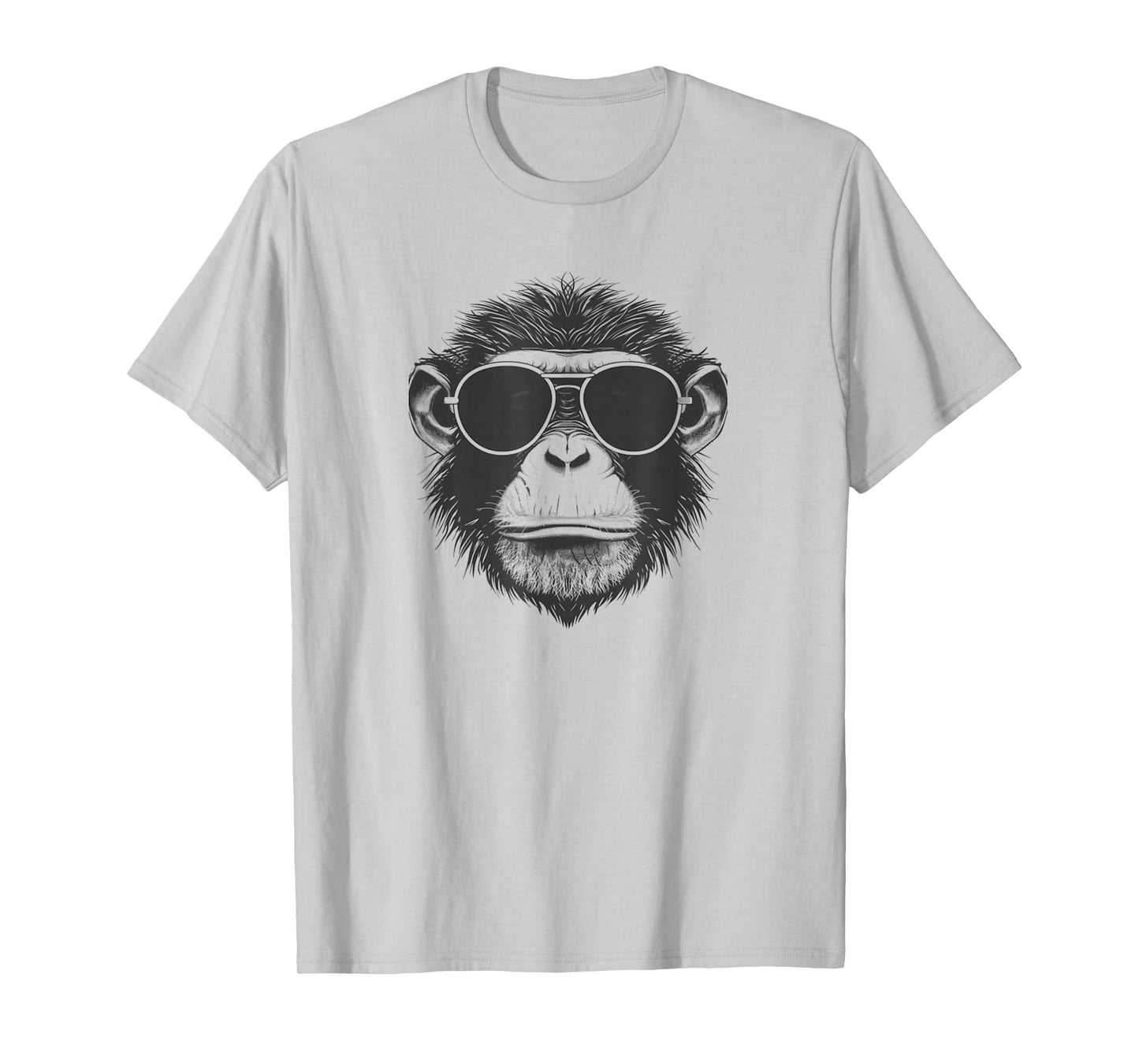 Cute Aviator Monkey for Men Women Girl Boy Funny Animal T-Shirt